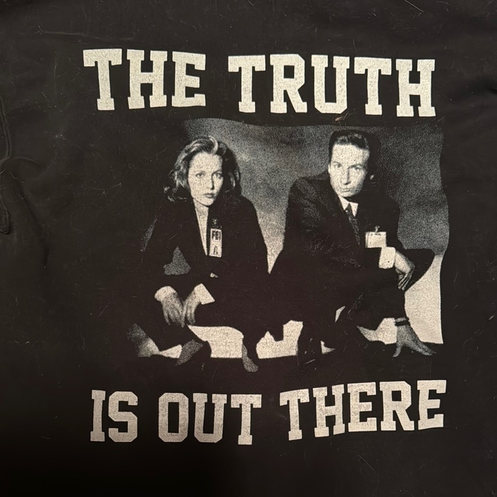 Black X-Files Hoodie